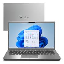 Notebook VAIO FE14 Intel Core Ultra 5-135U, Windows 11 Home, 16GB RAM, 512GB SSD, 14" IPS Full HD - AI-PC - Prata Notebook VAIO FE14 Intel Core Ultra 5-135U, Windows 11 Home, 16GB RAM, 512GB SSD, 14" IPS Full HD - AI-PC - Prata