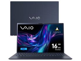 Notebook VAIO FE16 Intel Core i5-1335U Linux 16GB RAM 512GB SSD 16" IPS WUXGA Antirreflexo - Cinza Grafite