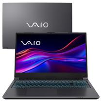 Notebook VAIO FH15 Intel Core i7-12650H Shell Efi GeForce RTX 3050 16GB RAM 1TB SSD 15.6" FullHD - Cinza Escuro