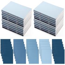 Notebooks Eaasty Mini Pocket Notebooks 8,5 x 12,5 cm 50 unidades azuis