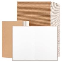 Notebooks EOOUT Kraft A5 100 unidades, 60 páginas, 80 g/m2, conjunto de viagem Notebooks EOOUT Kraft A5 100 unidades, 60 páginas, 80 g/m2, conjunto de viagem
