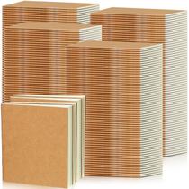 Notebooks Thenshop, pacote com 300, mini cadernos de desenho em branco de bolso