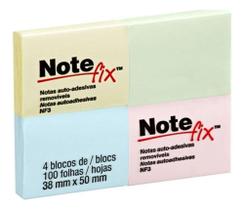 Notefix 3M 38mm X 50mm 4 Blocos Cores