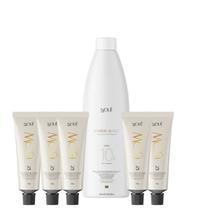 Nouê Coloração Glow 5un OX 10 Volumes 900mL Camuflagem Tonalizante