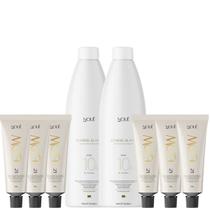 Nouê Coloração Glow 6 un OX 10 Volumes 900mL 2un Camuflagem Tonalizante
