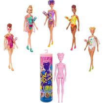 Nova Barbie Estilo Supresa Color Reveal Areia e Sol - 7 Surpresa Mattel