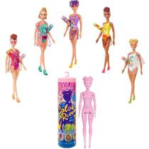 Nova Barbie Estilo Supresa Color Reveal Areia E Sol Mattel