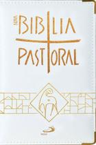 Nova biblia pastoral - media - estojo branco