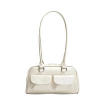 Nova bolsa feminina de boliche 2024 novo nicho coringa boston bolsa tote bolsa de ombro nas axilas
