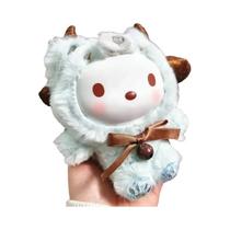Nova Caixa Surpresa De Pelúcia De Vinil Sanrio Hello Kitty Kuromi - Desenho Animado Raposa Ilha Azul