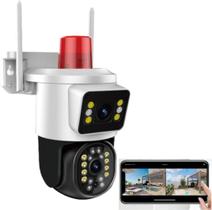 Nova-Câmera De Segurança Yoosee Wifi 1080p 2mp Câmera 2 Em 1 Visao Dupla C/ Alarme de Segurança Hd e full HD - H&q