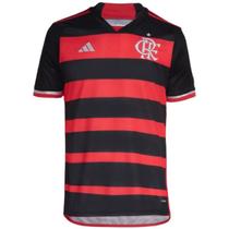 Nova Camisa Flamengo I 24/25 Vermelho e Preto Masculino - ad