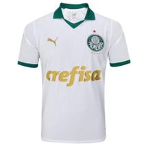 Nova Camisa Palmeiras II 24/25 Torcedor Masculina - Branco - Pu