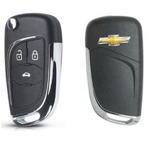Nova Chave Canivete Chevrolet 3 botões Gm Adaptação Onix Cruze Cobalt S10 Tracker Spin Prisma - Auto Key