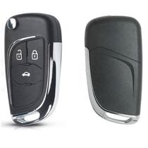 Nova Chave Canivete Chevrolet 3 botões Gm Adaptação Onix Cruze Cobalt S10 Tracker Spin Prisma