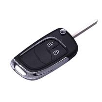 Nova Chave Canivete Chevrolet Onix Prisma Spin Cruze Tracker OCA Cromada 2 Botões Lamina Virgem