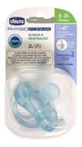 Nova Chupeta Soft Silicone TAM2 06-16M Azul - Chicco