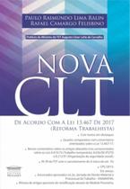Nova clt: de acordo com a lei 13.467 de 2017 - EDITORA PROCESSO