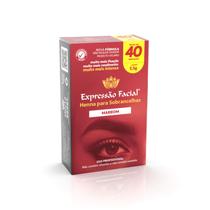 Nova Henna Expressão Facial - Marrom - 40 Aplicações (2,5g)