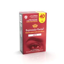 Nova Henna Expressão Facial - Preto - 40 Aplicações (2,5g)