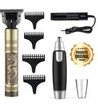 Nova Máquininha De Cabelo Barba Ultrabarber + Nariz Maxshave