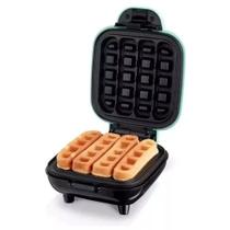 Nova - Mini Máquina De Waffle em Tiras 110v Quadrada Antiaderente Novidade No Mercado