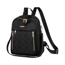 Nova moda mochila de tecido de náilon mochila feminina bolsa de viagem