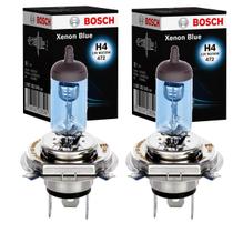 Nova Par de Lâmpadas Farol Original Bosch Xenon Blue H4 12v 60/55w