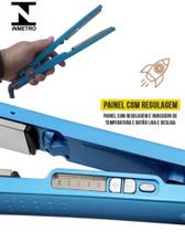 Nova Prancha Chapinha Original Progressiva Mondial Titanium 1 ano de Garantia Selo Inmetro Bivolt