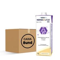 Novasource GC 1L Sabor Baunilha (CX C/08 Litros) - Nestlé Novasource GC 1L Sabor Baunilha (CX C/08 Litros) - Nestlé