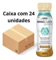 Novasource Proline Nestlé kit C/24 frascos 200ML (Escolha o Sabor)