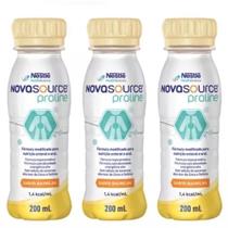Novasource Proline Nestlé Kit C/3 Frascos (escolha o Sabor)