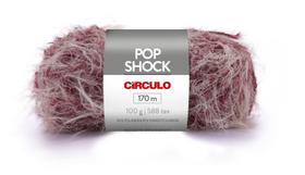Novelo de Lã Fio Pop Shock Circulo 100g - CIRCULO Cor:3168 - Cabernet Novelo de Lã Fio Pop Shock Circulo 100g - CIRCULO Cor:3168 - Cabernet
