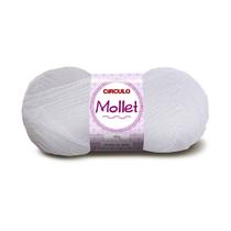 Novelo De Lã Mollet Para Crochê Tricô Com Cores Circulo 40g