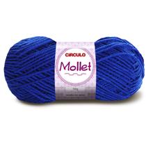 Novelo De Lã Mollet Para Crochê Tricô Com Cores Circulo 40g