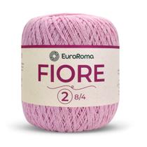 Novelo euroroma fiore 02 cor 510 rosa bebê unidade