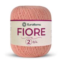 Novelo euroroma fiore 02 cor 700 salmão unidade