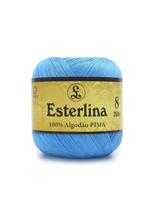 Novelo Fio Linha Esterlina 350MT N8 para Crochê Tricô