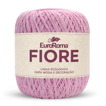 Novelo Fiore 8 4 - 150g 500m Cor Rosa Bebê - Euroroma