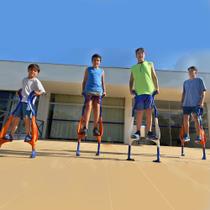Novidade: Brinquedo Divertido Para Criança Xleg Azul Com Acessórios