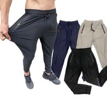 Novidade - Kit 3 Calças Esportiva Dry Fit, Cores Diferentes