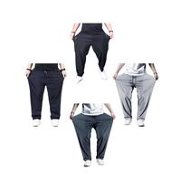 NOVIDADE Kit 4 Calças Esportivas DryFit PlusSize Seda Fria PREMIUM