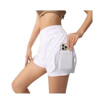 Novo 2024 shorts de treino de ginásio das mulheres com bolso feminino casual fitness yoga shorts Novo 2024 shorts de treino de ginásio das mulheres com bolso feminino casual fitness yoga shorts