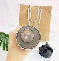 Novo 500ml Travel Coffee Mug Double Inoxidless Steel Coffee Thermos Mug Portable Car Vacuum Flasks Thermo Cup Water Bottler Garrafas de água (preto)