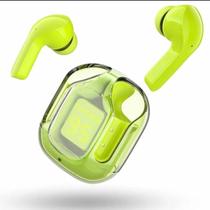 NOVO A31 Fone De Ouvido Bluetooth 5.3 Sem Fio Cancelamento de Ruídos com Painel LED Inteligente Preto
