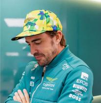 Novo Boné OFICIAL Aston Martin Formula One Team - Fernando Alonso - Ed Especial GP Brasil 2023