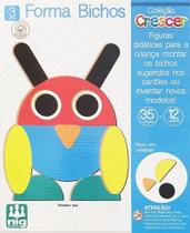 Novo Brinquedo Educativo Coleção Crescer Formas e Bichos Nig