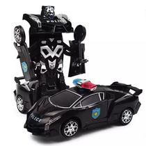 Novo Carrinho Venom Transformes Vira Robô Com Luz E Som Envio Rapido !