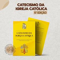 Novo Catecismo da Igreja Católica 2023 Grande Capa de Luxo 5ª Edição