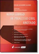 Novo Código de Processo Civil Anotado - 2016